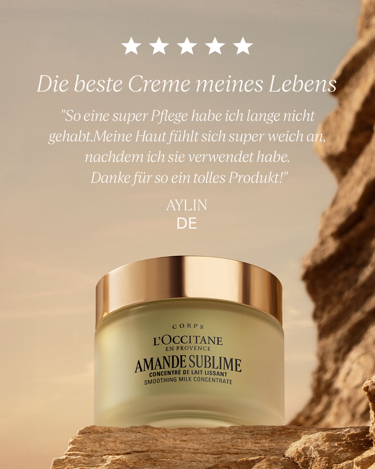 Amande Sublime Körpercreme Nachfüllpackung