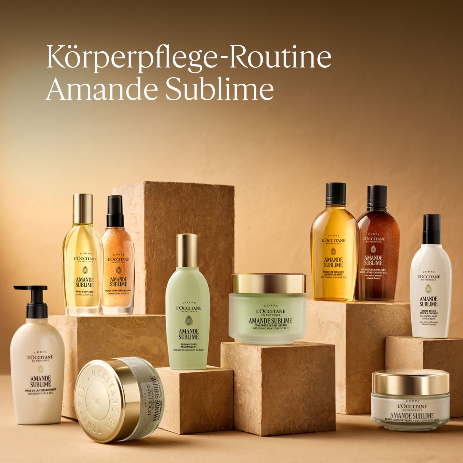 Amande Sublime Körpercreme Nachfüllpackung
